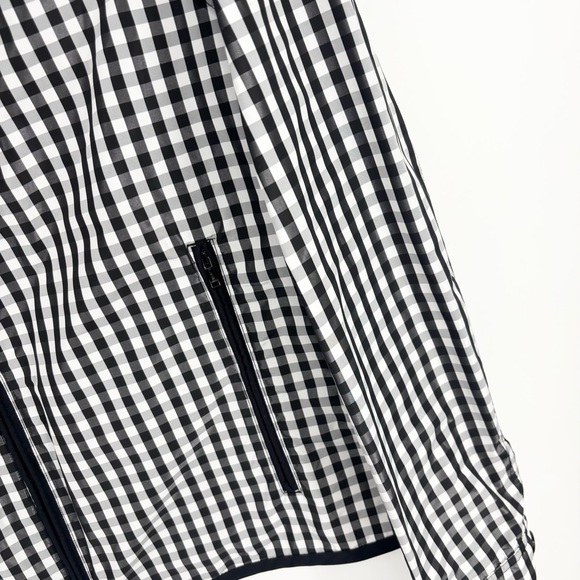 Lauren Ralph Lauren Active Checkered Drawstring Zip Up Jacket Size Large - Picture 4 of 9